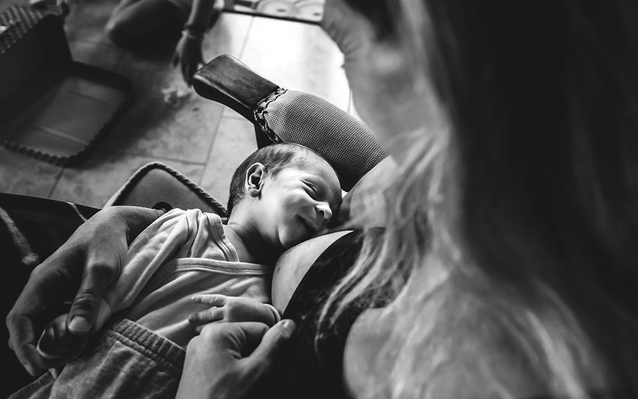 Wochenbettfotos, Wochenbettreportage